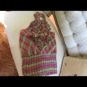 Too Mi ruffled tank top S